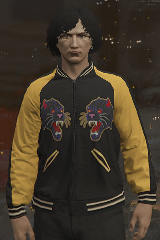 Cayo Perico GTA 5 Varsity Jacket