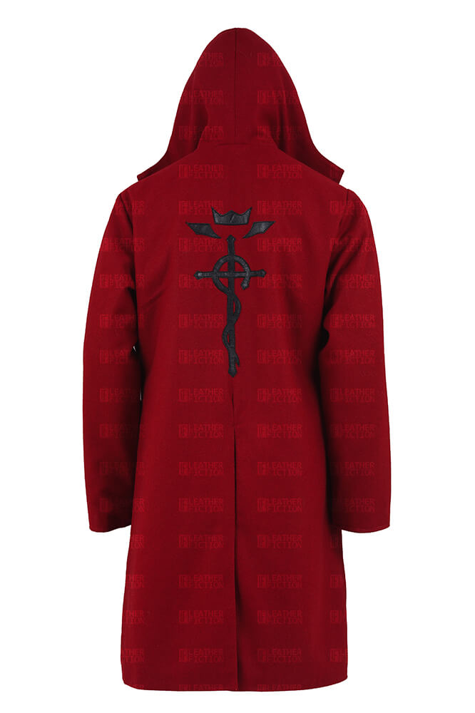 Edward Elric Red Cosplay Coat