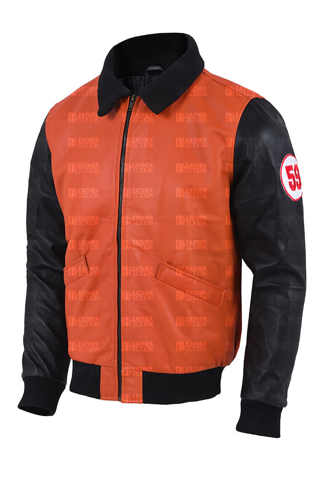 Goku 59 DBZ Cosplay Leather Jacket