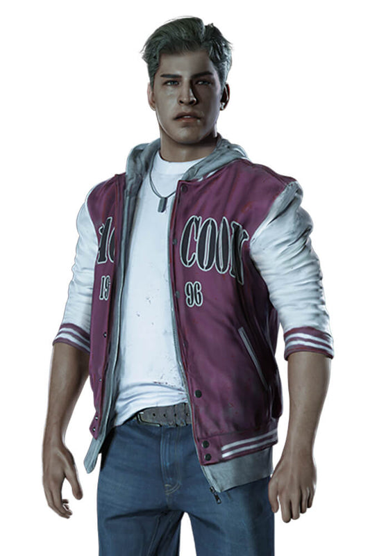 RE 2020 Samuel Jordan Raccoon Varsity Jacket