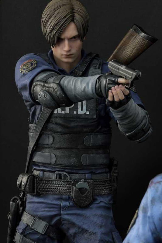 Resident Evil 2 Remake 2019 Leon Leather Vest