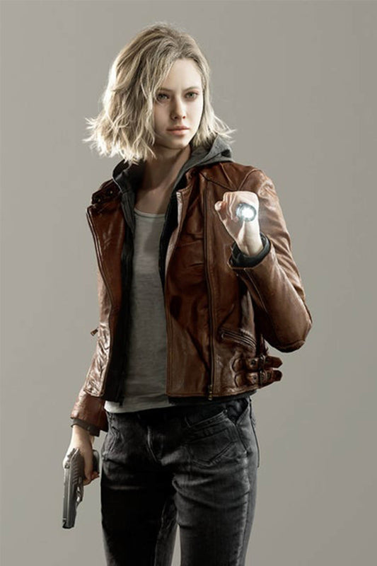 Resident Evil Requiem Grace Ashcroft Leather Jacket