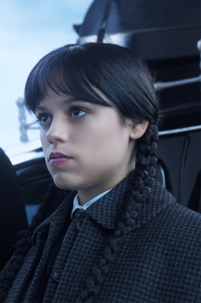 Wednesday Season 2 Black Long Coat