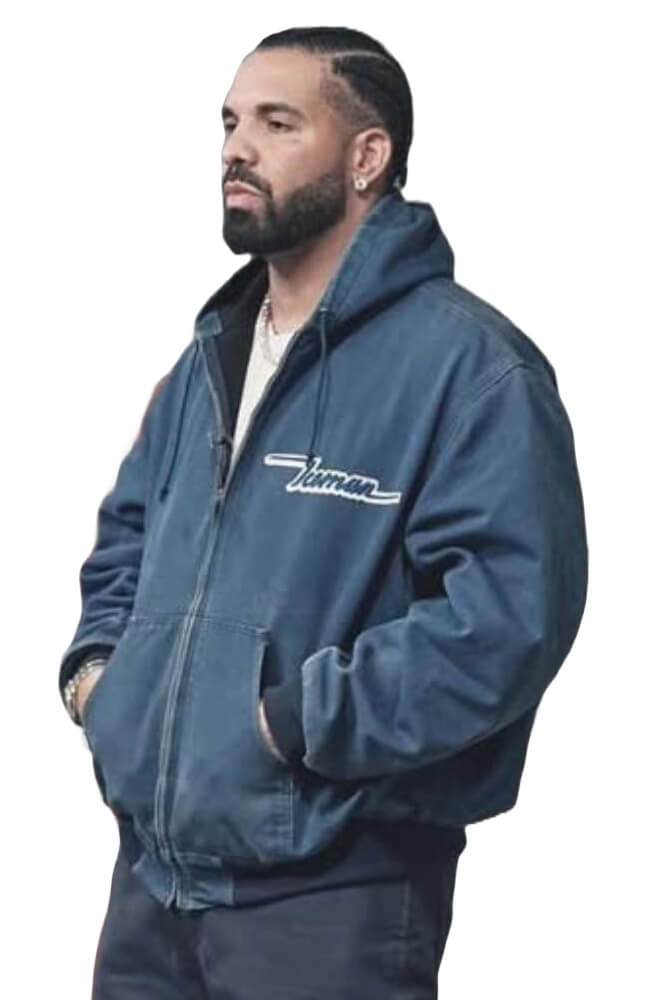 Drake What Did I Miss Blue Jacket