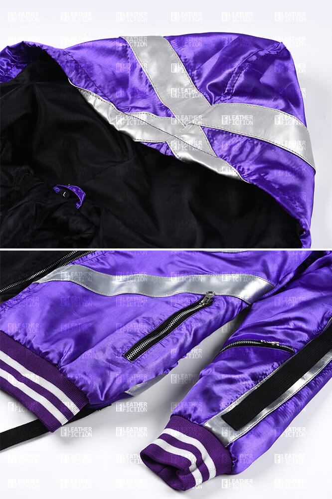 Game Cosplay Reina Tekken 8 Leather Jacket