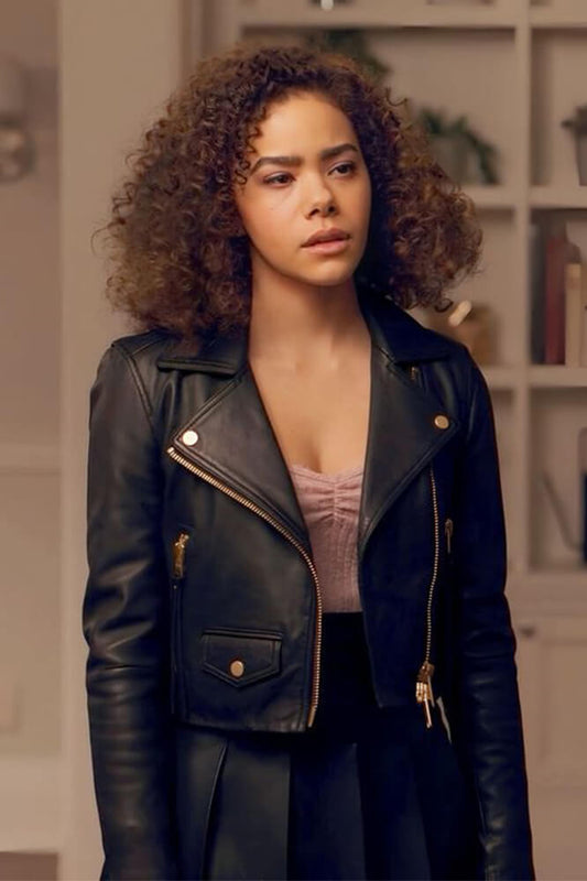 Ginny And Georgia S03 Biker Leather Jacket