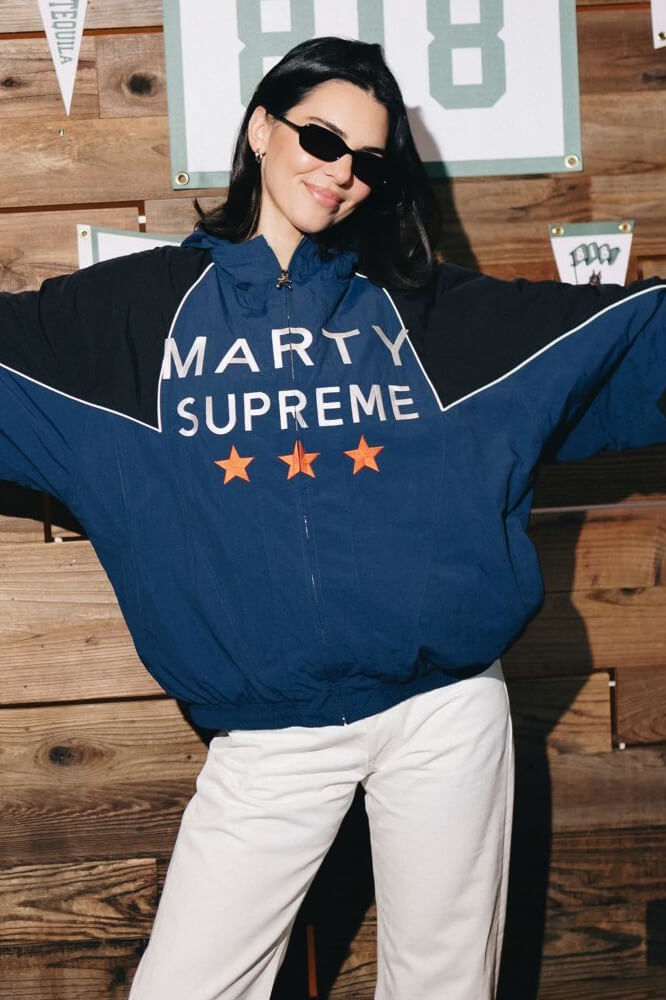 Marty Supreme Blue Jacket